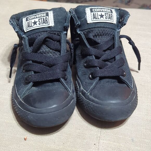 Converse CT Street Cab Mid Black Mono - Picture 6 of 9